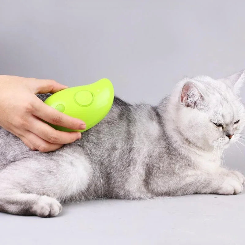 Cat Steam Brush Electric Spray Water Spray Kitten Pet Comb