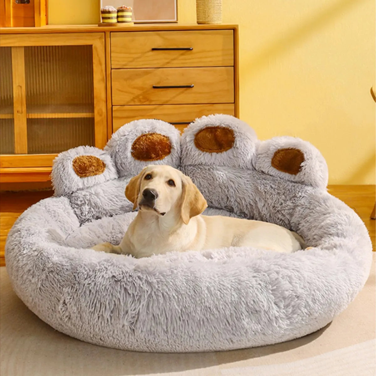 Pet Dog Sofa Beds for Small Dogs Warm Accessories Large Dog Bed