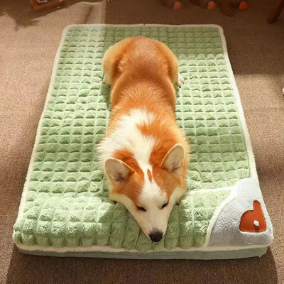Dog Mat Luxury Sofa for Small Medium Dogs Plaid Bed