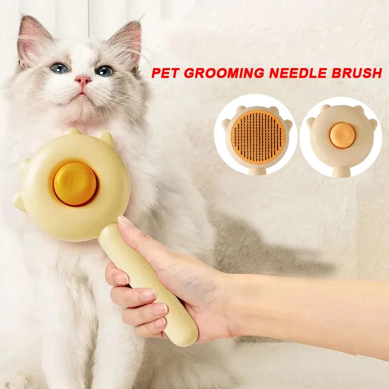 Cat Combs Pet Grooming Needle Brush Magic Massage Cat