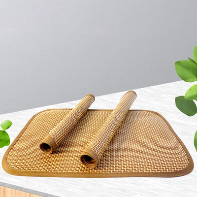 Dog Mat Cooling Summer Pad Mat For Dogs Rattan Blanket